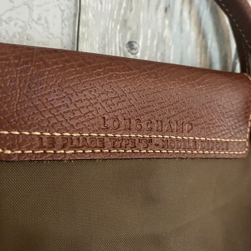 Longchamp Le Pliage Original S Small Nylon Top Handle Tote Bag green - Picture 8 of 8